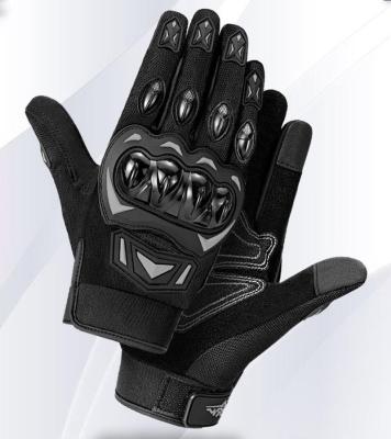 China Comfortable Women Men Full Finger Motorcycle Glove Touch Screen Motorcycle Glove For BMX ATV MTB Road Racing Riding Recycling Climbing Motocross for sale