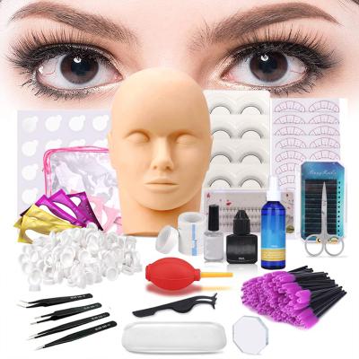 China Eyelash Extension Mini Training Kits For Eyelash Packaging Box Sensitive Eyelash Extension Kit Bag for sale