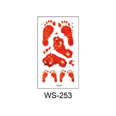 China Non-Toxic Waterproof Temporary Tattoo Sticker Temporary Tattoo And Water Feature Transfer Waterproof Temporary Tattoo for sale