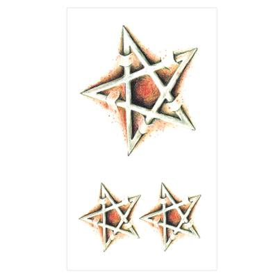 China Fashion Customized Gold Tattoo Sticker Temporary Tattoo Temporary Tattoo Metallic Jewelry Metallic Foil for sale