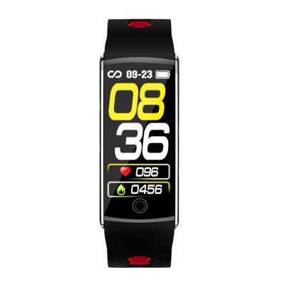 China 0.96 Inch Touch Screen Blood Pressure Dial Heart Rate Message Push Custom Sport APP Control F10 Smartband Watches F10 Fitness Smart Watch for sale