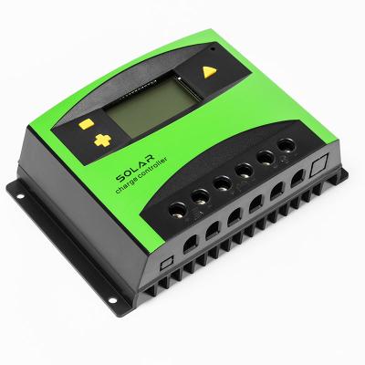 China Charger Controller 12V /24V 10A-60A Manual Solar Controller PWM Solar Charge Controller for sale