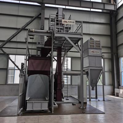 China Small Castings Cleaning TAA Brand Shot Blasting Machine Crawler Of Shot Blasting Machinery For Surface Cleaning for sale