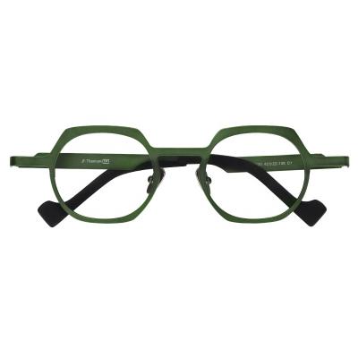 China Optical Frames Like Cool New Designer Geometric Titanium Optical Prescription Glasses Frames for sale