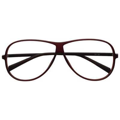 China Large Oversized Slim Optical Frames Temple Glasses Frames Shape Style Optical Glass Pilot Frames for sale