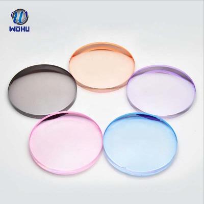 China Wholesale Single Vision Professional Clear Color Tinted Lens Sunglasses Solid Lenses for sale