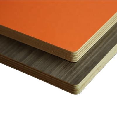 China Modern Decorative E0 Plywood Furniture Grade Fancy Melamine Faced Laminated Board for sale