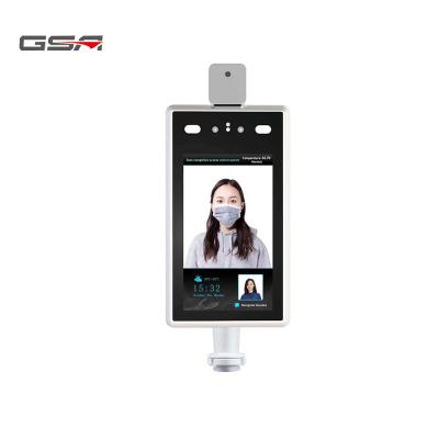 China Siren Time Attendance Face Recognition Body Temperature Scanner Security System Security System Touch Built-in Access Control Non for sale