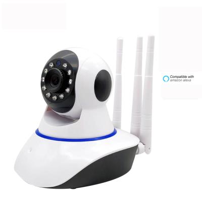 China New NIGHT VISION GSA small wifi camera three antennas 1080p security P2P monitor IR night vision cctv wireless home camera for sale