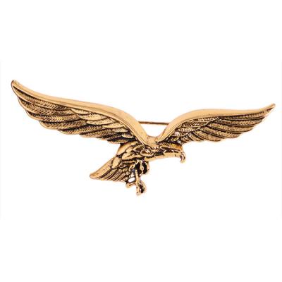 China New Korean Fashion Eagle Metal Pins Fashion Luxury Wholesale Korean Style Brooch Brooches for sale