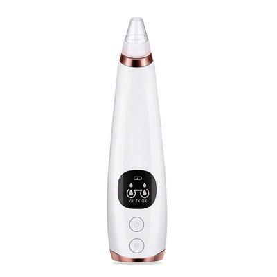 China Acne Treatment 6 Suction Head USB Rechargeable Black Head Remover Tool Acne Blackhead Remover for sale