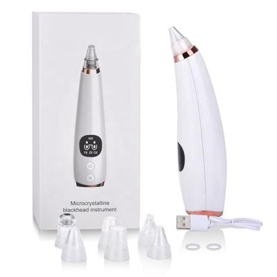 China 2021 Master USB Blackhead Remover Rechargeable Acne Treatment Blackhead Remover Pore Remover Blackhead Remover Black for sale