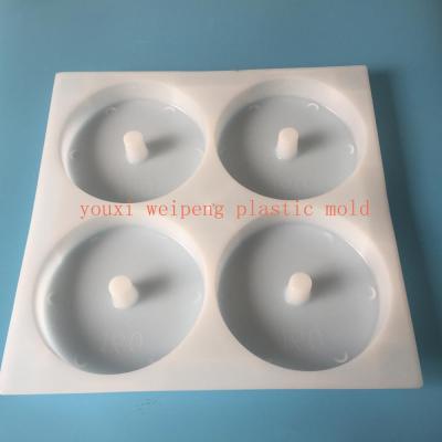 China For circular concrete bridge or pile base spacer plastic mold for sale