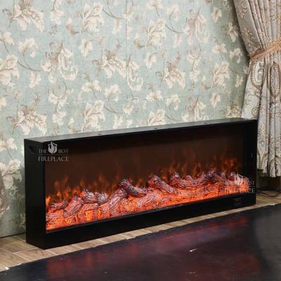 China Modern Remote Control Built In Decor Flame Fireplace Inserts Wholesale Indoor Wall Mounted Faux Hanging Led Electric Fireplace Heater for sale