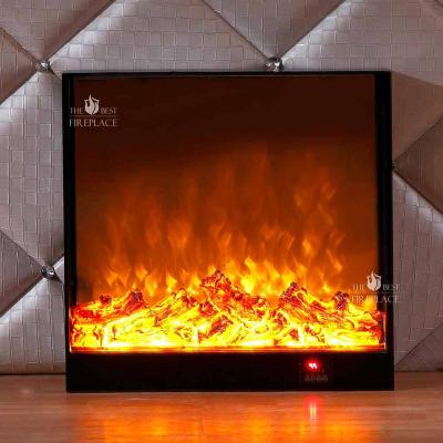 China Directly sale modern european decoration eletrica fire place heater built in natural energy indoor corner recessed electric fireplace for sale