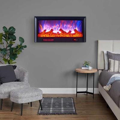 China Modern high quality decorative indoor built in electric heater insert simplifire best electric fireplace for sale