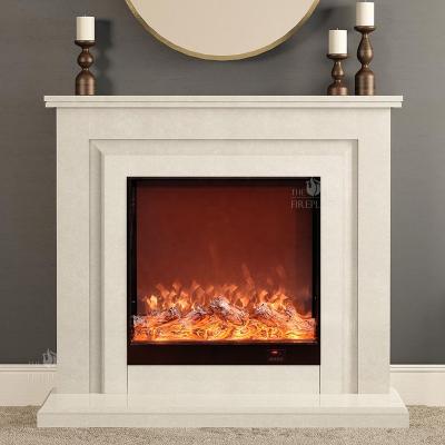 China Directly Sale Modern Wholesale Head Flame Led Fire Place Heater Customized Modern Color Changing Electric Fireplace Inserts Fireplace for sale