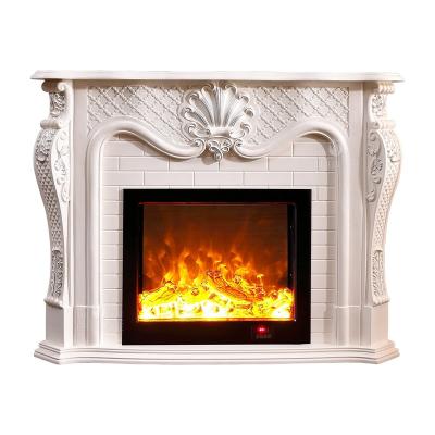 China Modern Indoor Steel Log Burning Cast Iron Electric Stove Type - 2 Sided Wood Heater Chimney Mantel Shelf For Sale for sale