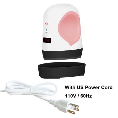 China MINI Size Pink Mini Heat Press Machine 110V 60Hz Easy Press HP1 USA Plug for DIY Heat Transfer Hats or Plushies for sale