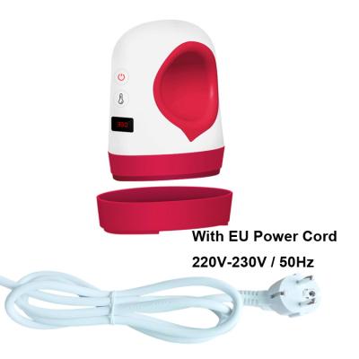 China MINI Size Red HP1 Mini Heat Press Machine with EU Plug 220V 230V 50Hz for Hats Shoes and Small Heat Transfer Projects for sale