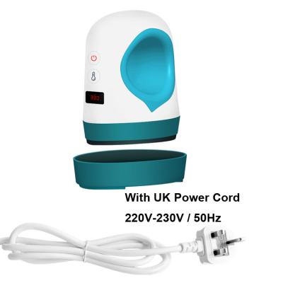 China MINI Size Blue Easy Press HP1 Mini Heat Press Machine with UK Plug 220V 230V 50Hz Sublimation Printing for Small Heat Transfer Projects for sale