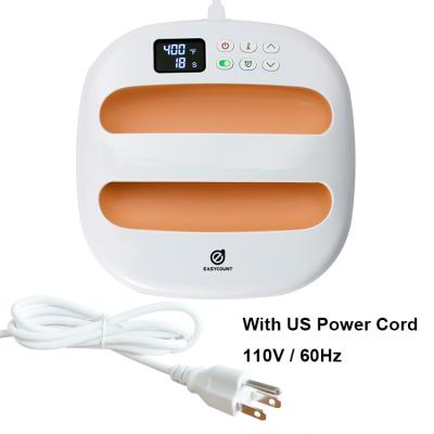 China Small & Convenient Portable Heat Press Machine EASYCOUNT HP2 USA Orange 110V 60Hz Plug For T Shirt Small for sale