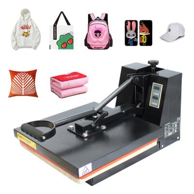 China Adjustable Thermostat Sublimation 40*60cm Flatbed Heat Press Machine For T-shirt Printing Heat Press Machine for sale