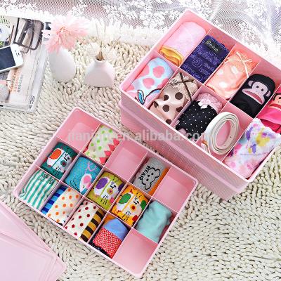 China Viable Wholesale Custom Plastic Underwear Storage Box for sale