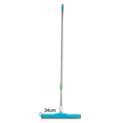 China Sustainable Long Handle Plastic Floor Cleaning Wiper For Hall Household Floor Squeegee for sale