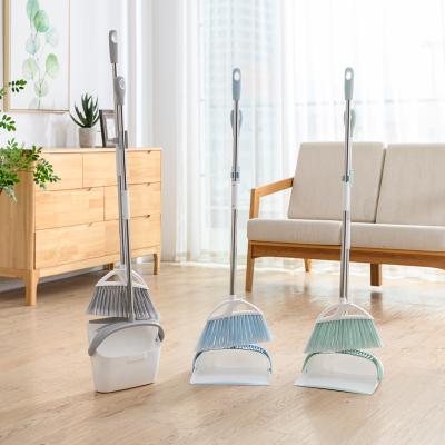 China Wholesale Handy Eco-Friendly Design Broom And Dustpan Set for sale