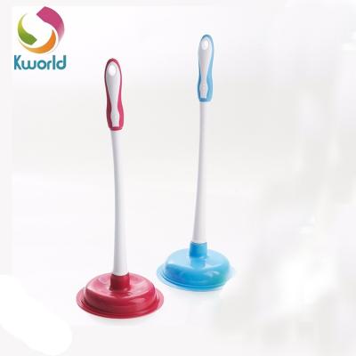 China Sustainable Economic Custom Design Toilet Plunger Easy Operate Colorful Design for sale