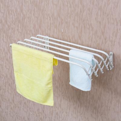 China Minimalist Brand New 4M Standing Storage Clothes Wall Mount Drying Rack Hanger for sale