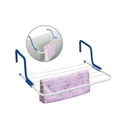 China Minimalist Good Quality 3M Clothes Hanging Window Laundry Rack Baby Cloth Drying Rack for sale