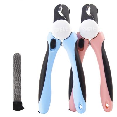 China 2021 New Stainless Steel Dog Cat Claw Scissors Viable Pet Cleaning Nail Scissors for sale