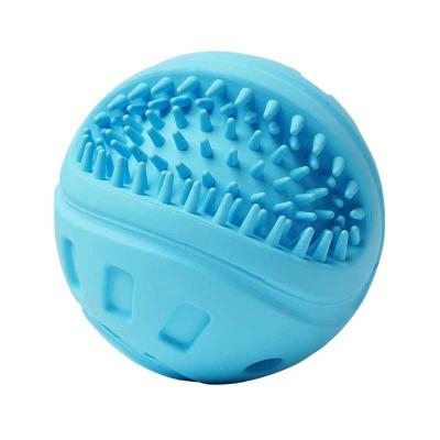 China Wholesale Viable Pet Toy Stuffy Rubber Ball Bite-Resistant Relief Molar Healthy Dog Toy Supplies for sale