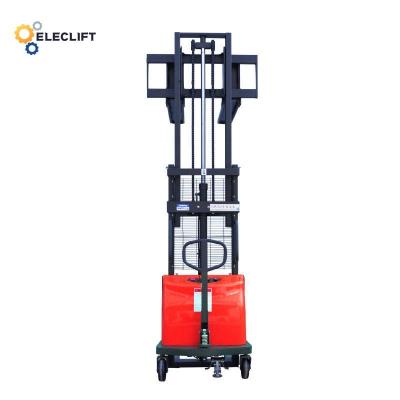 中国 Overall Length 1700mm Battery Operated Semi Electric Forklift 24V 20A 販売のため