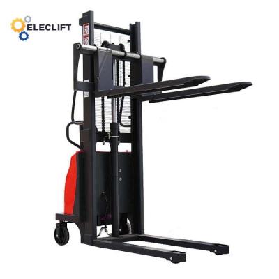 中国 Fork Width 550mm Semi Electric Pallet Stacker OEM ODM 販売のため