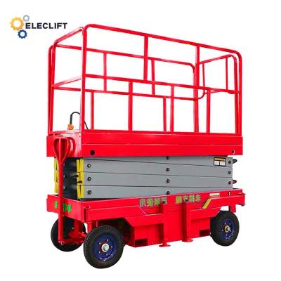 China Electric/Diesel/Gasoline Mobile Hydraulic Scissor Lift Table Overload Protection zu verkaufen