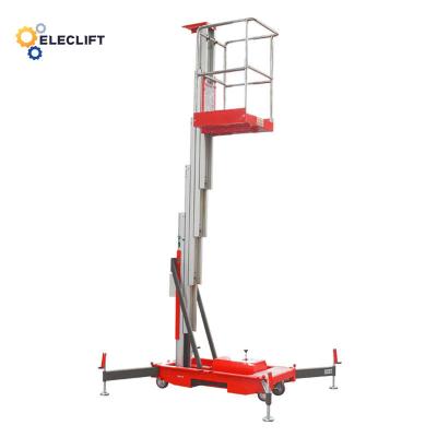 China Safety Limit Switch Aluminum Lift Platform Single Man Electric Scissor Lifts 220V zu verkaufen