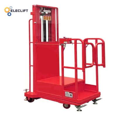 中国 AC Motor Semi Electric Order Picker With Lifting Height 2.7m-6m 販売のため