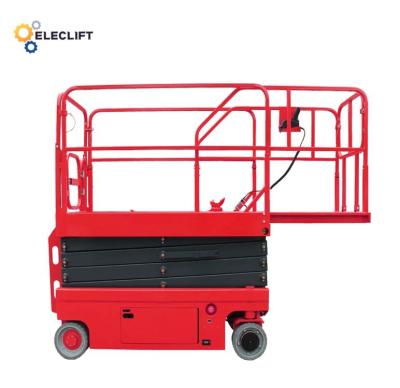 中国 1.2M*0.8M Platform Aerial Heavy Capacity Scissor Lift Net Weight 400KG 販売のため