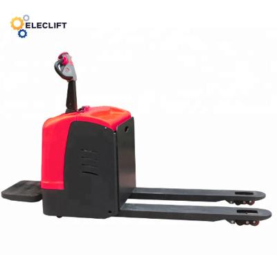 China Fork Width 27 In Heavy Duty Pallet Jack Electric Walkie Pallet Truck OEM ODM for sale