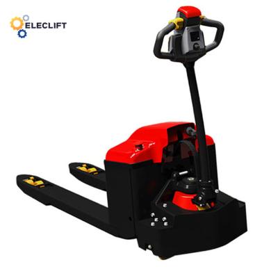 China Lifting 1000Kg Full Electric Pallet Truck 24V DC 6 Foot Pallet Jack for sale