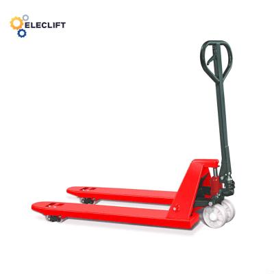 中国 Galvanized Manual Lift Truck Pallet Forklift With Customized Fork 販売のため