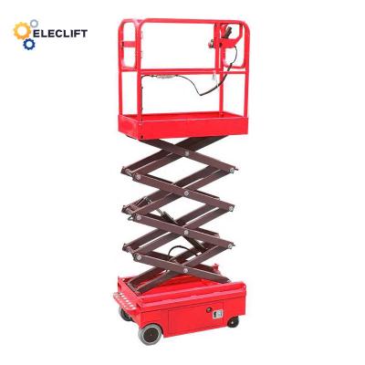 中国 0.2M/S Warehouse Hydraulic Scissor Lift Table Load Capacity 300KG 販売のため