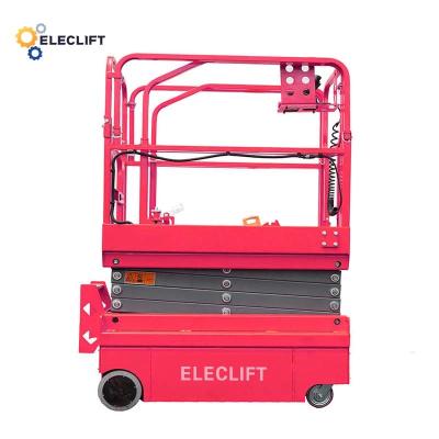 中国 Small Electric Lift Platform Rough Terrain Scissor Lift 8M-6.7M Working Height 販売のため