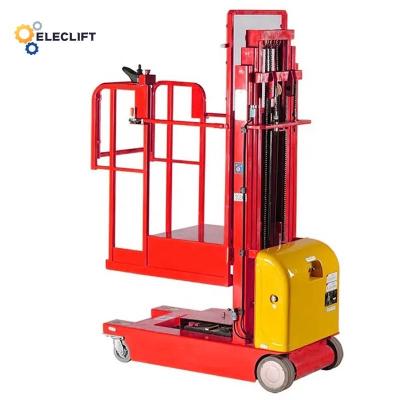 China 220V PLC Control Electric Order Picker Machine CE ISO9001 zu verkaufen