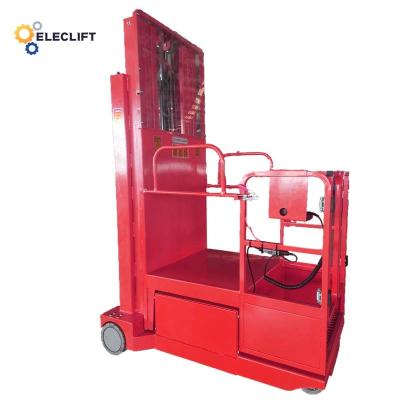 中国 Personnel Lift Platform Order Picker Lift With 2.7m-4.5m Lifting Height 販売のため