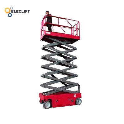 China Max Occopancy 2 Self Propelled Scissor Lift For Easy 113kg Exension Load Capacity for sale