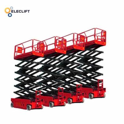 China 2.42*0.83*2.07M Overall Dimensions Self Propelled Lifting Platform With Tilt Sensor for sale